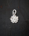 Larry Smith Karakusa Rose Silver Pendant Medium NL-0182