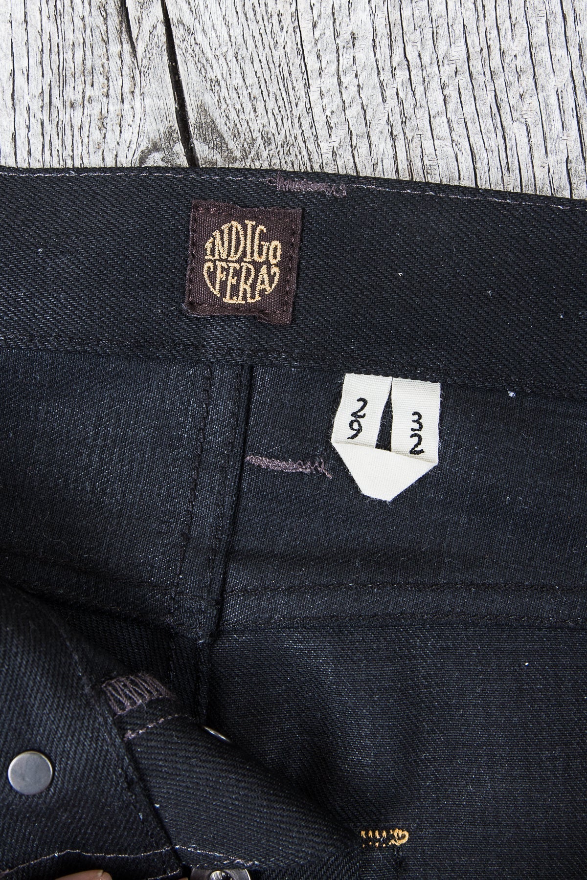 Indigofera Buck Jeans Selvedge Gunpowder