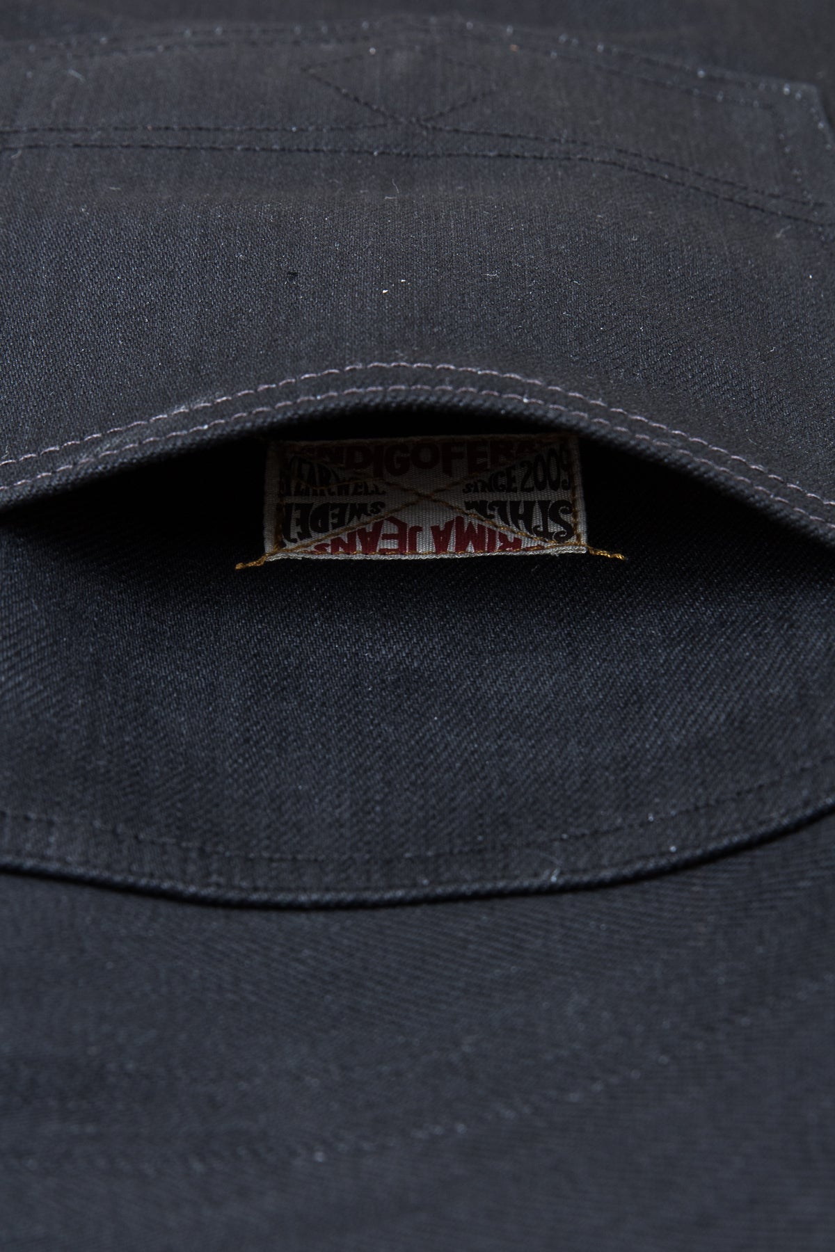 Indigofera Buck Jeans Selvedge Gunpowder