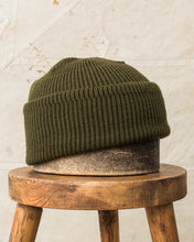 Buzz Rickson's US Air Force Type A-4 Wool Cap Olive