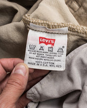 Vintage 90's Made in USA Dead Stock Levi's 501 Beige Jeans W 36 / L 30