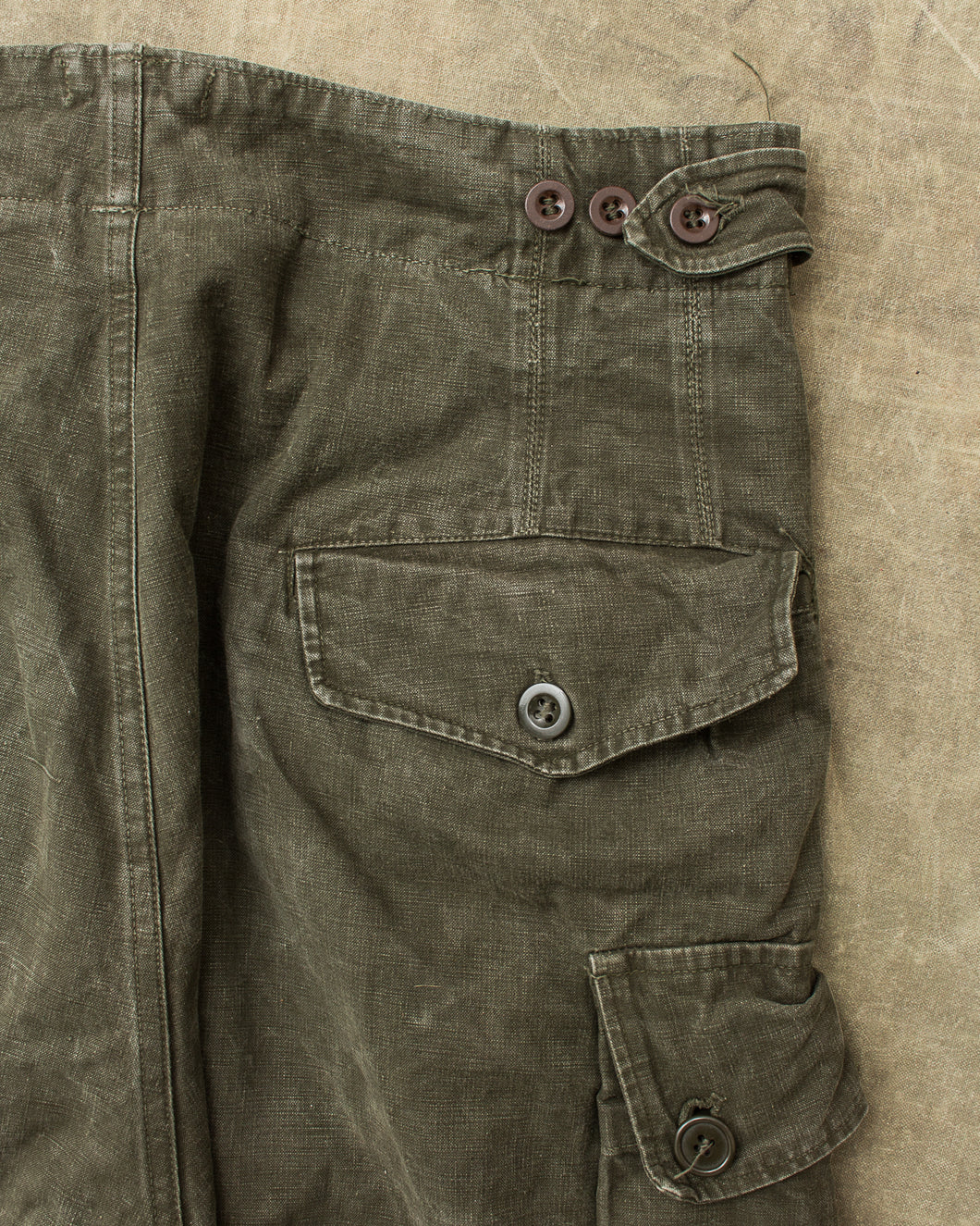 Vintage A.M. Seynaeve M.V.O 1958 Belgian Army Trousers – Second