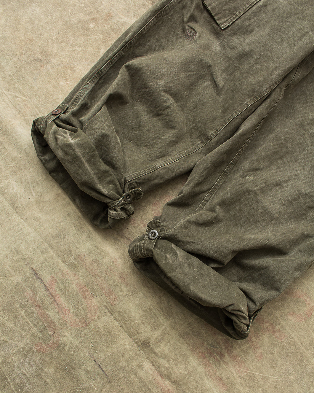 Vintage A.M. Seynaeve M.V.O 1958 Belgian Army Trousers – Second