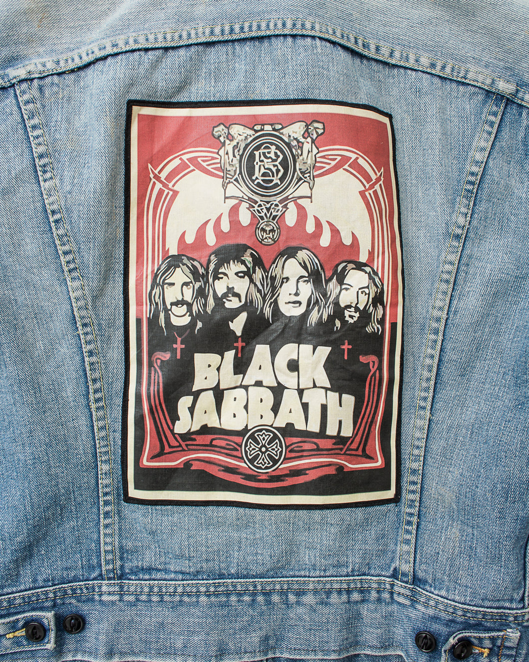 Black sabbath outlet jean jacket