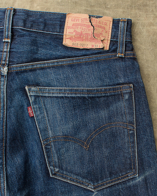 Second Hand Levi's Vintage Clothing 1967 505 Jeans W 33 / L 34
