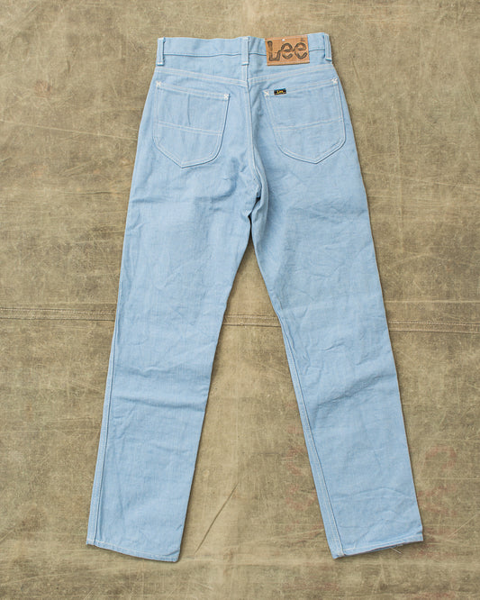 Vintage Deadstock Bright Blue 60's Lee Riders Jeans Youth Size 14