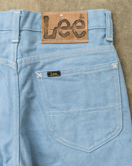 Vintage Deadstock Bright Blue 60's Lee Riders Jeans Youth Size 14
