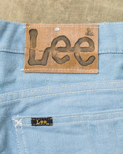 Vintage Deadstock Bright Blue 60's Lee Riders Jeans Youth Size 14