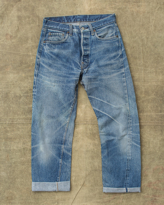 Vintage Early 1980's Levi's 501 Red Line Selvedge Jeans W 31