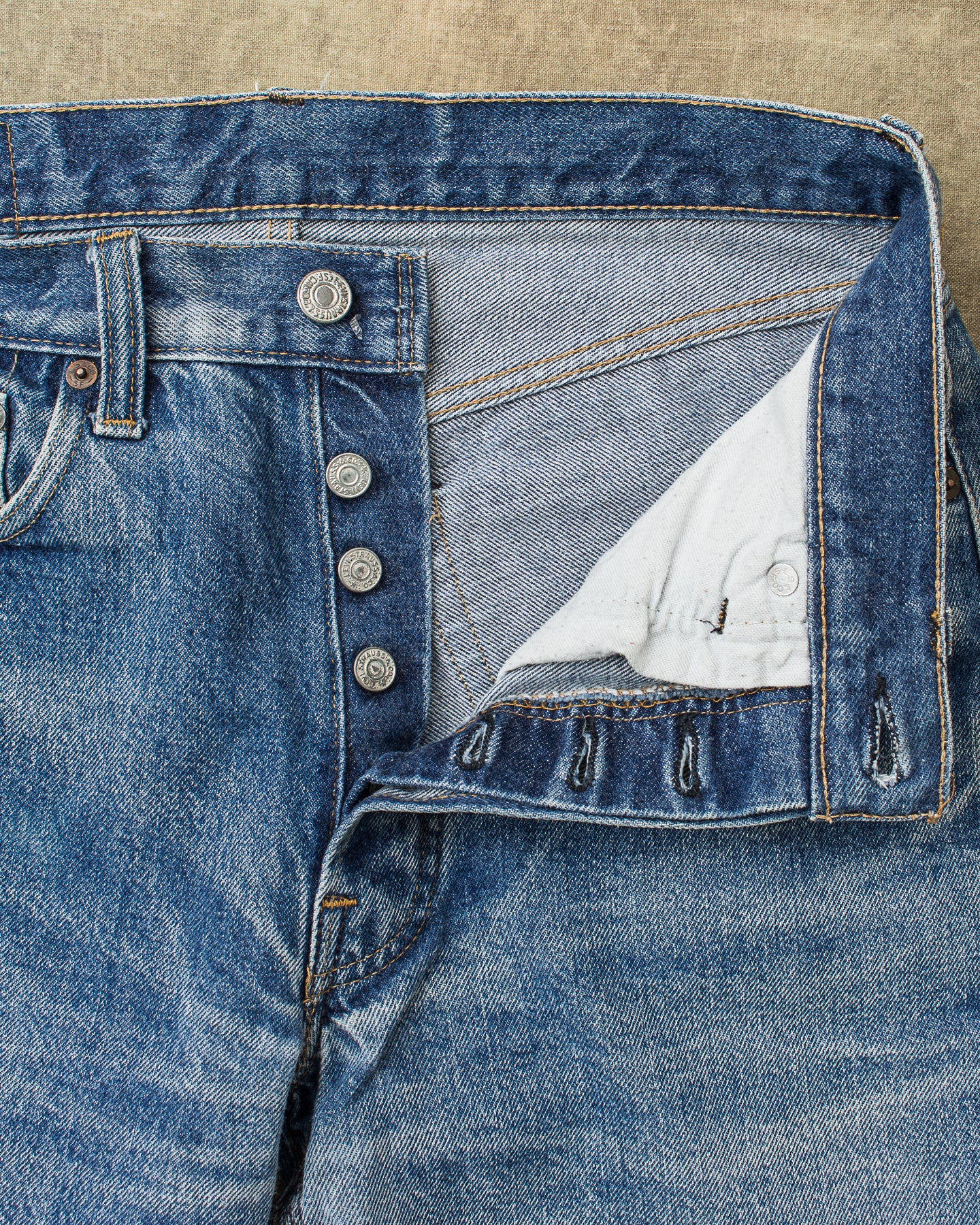 Vintage Early 1980's Levi's 501 Red Line Selvedge Jeans W 31