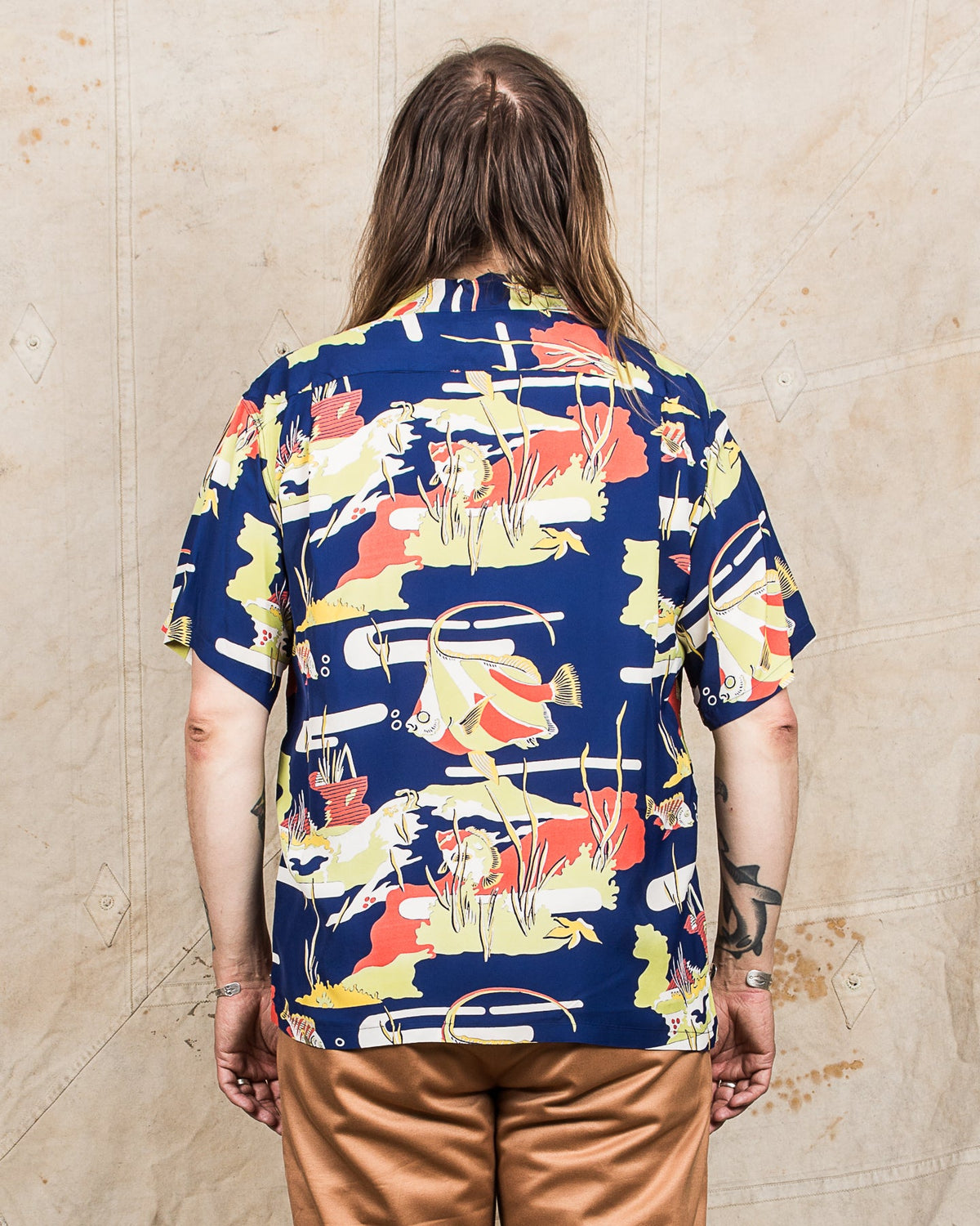 Sun Surf Rayon Hawaiian Shirt Moorish Idol SS39029