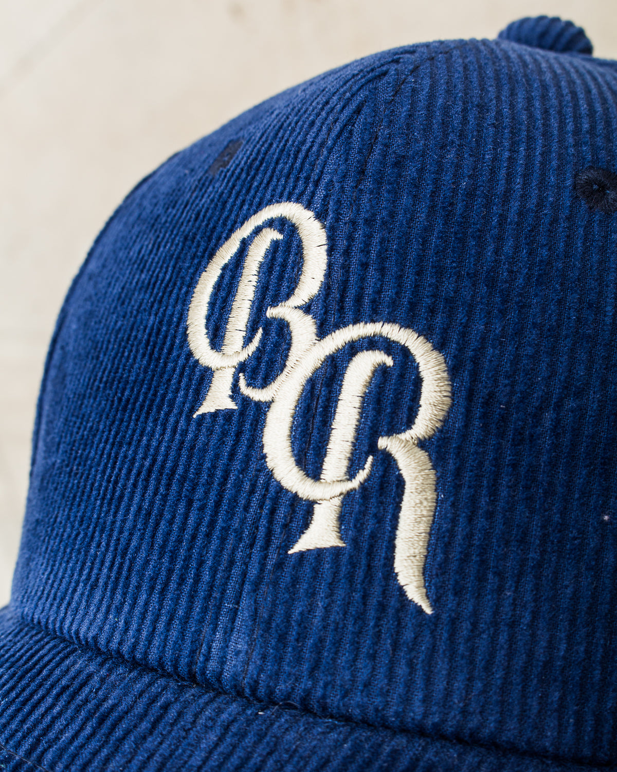 Buzz Rickson's 30th Anniversary Model Corduroy Ball Cap Navy
