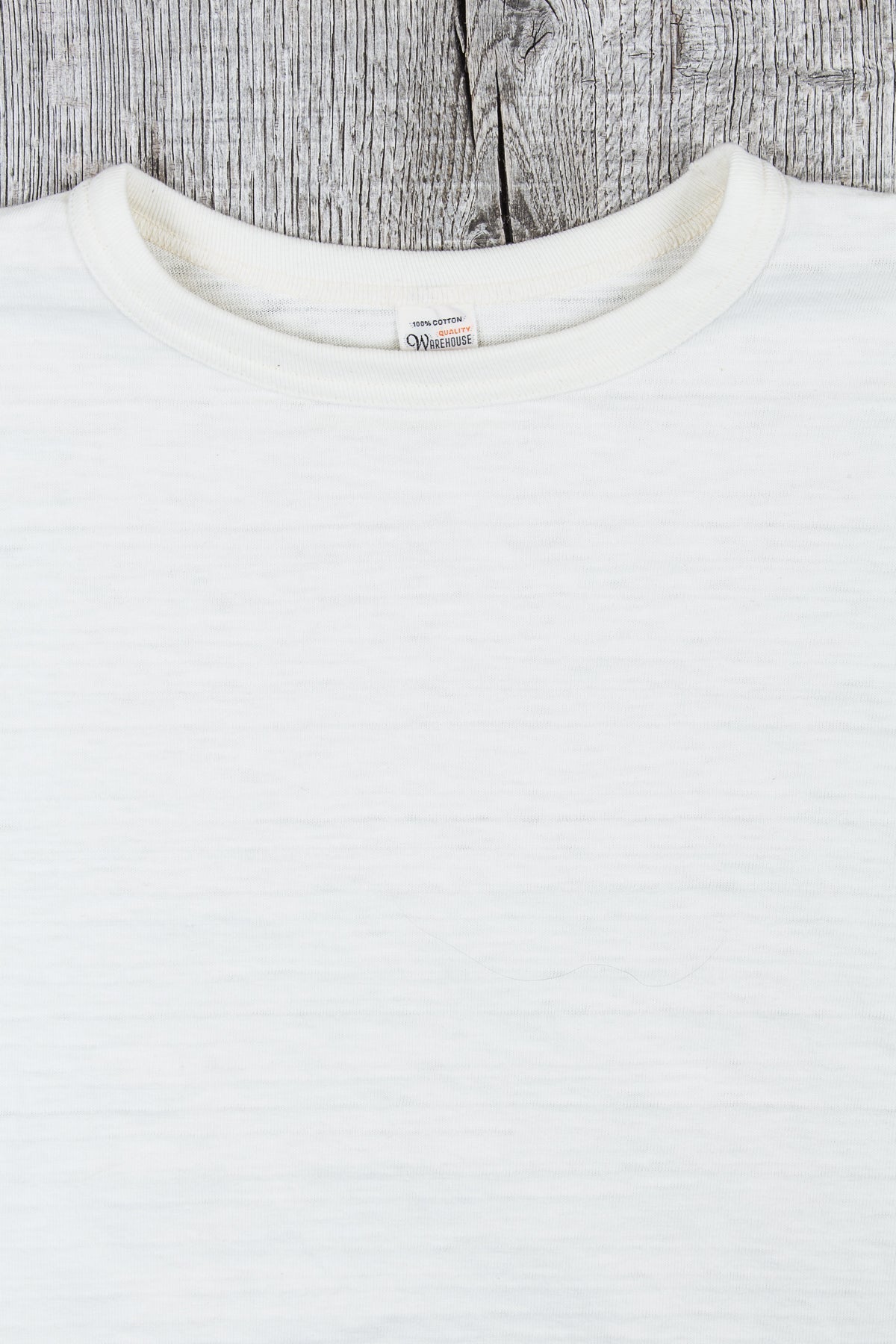 Warehouse & Co Three-Quarter Sleeve Baseball Shirt Cream/Green