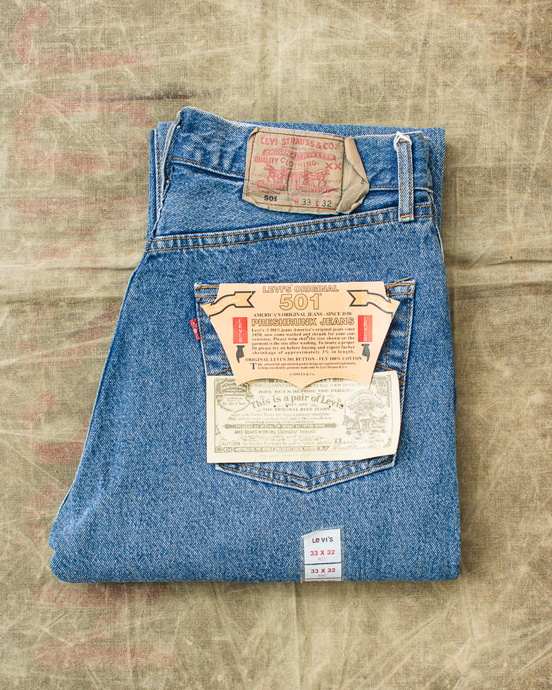 Special 90´s Levis 501 dead stock usa製-