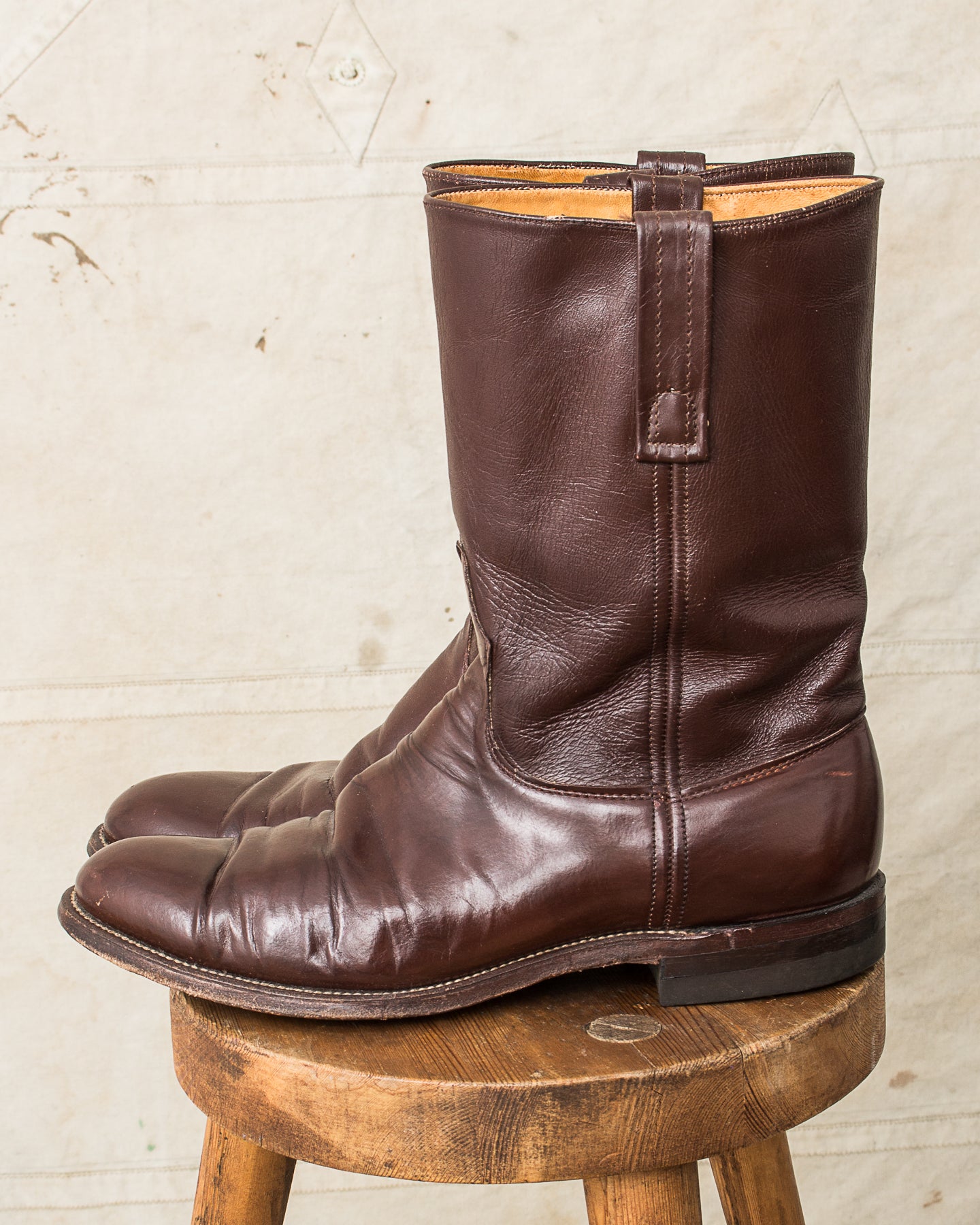 Vintage 50's / 60's Nocona Roper Boots Style 100 US 8 D