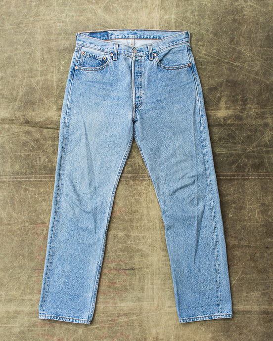 Vintage 90's Made in USA Levi's 501 Jeans W 33 / L 32 No. 19