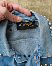 Vintage Wrangler Studded Denim Vest