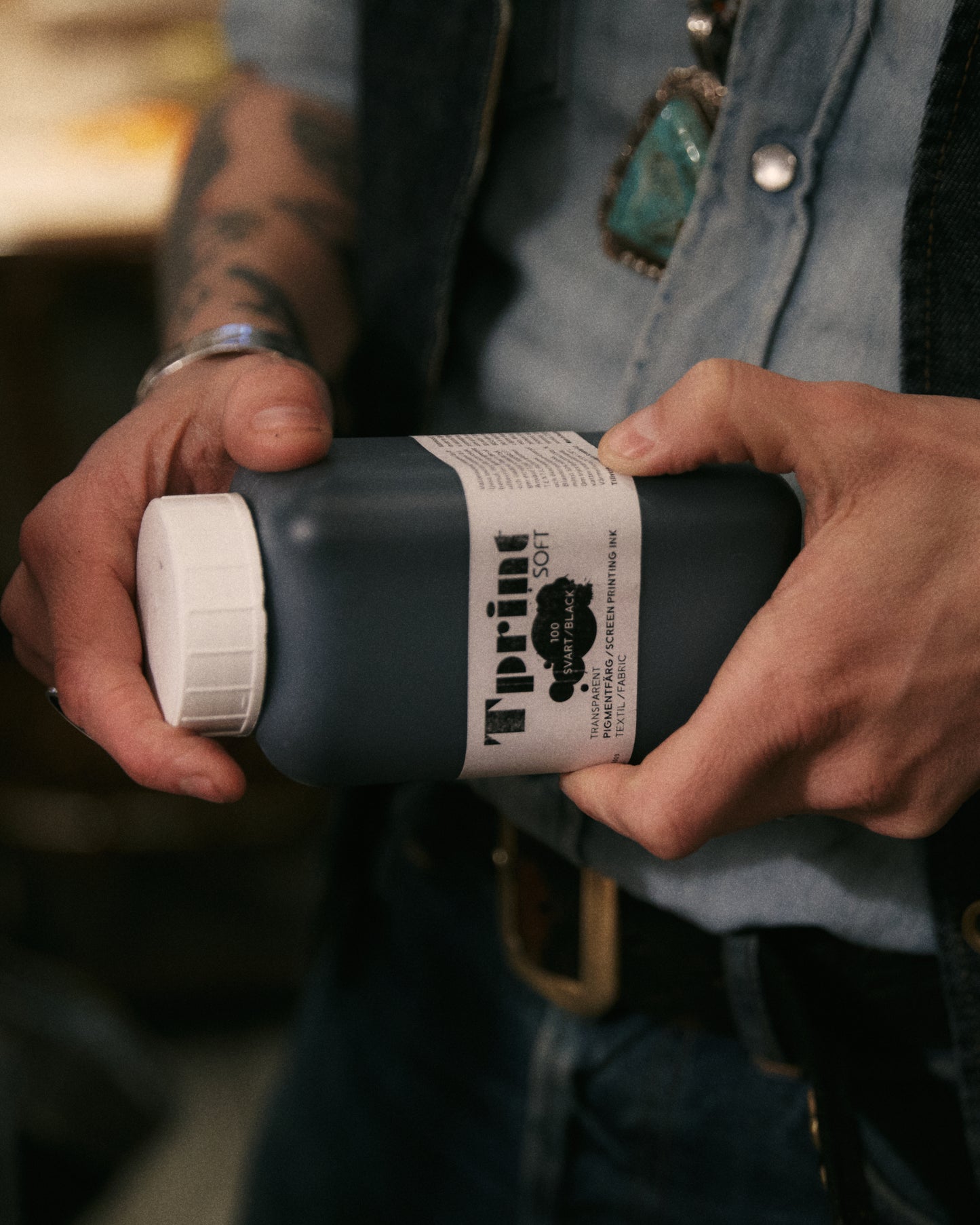 Second Sunrise x Fedja Budimir Screen Printed Tote Bag