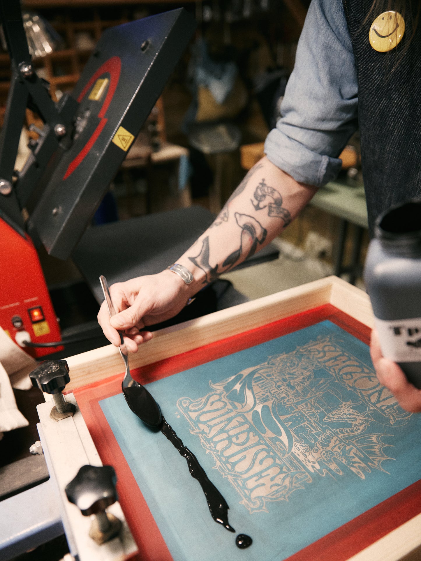 Second Sunrise x Fedja Budimir Screen Printed Ringer T-shirt