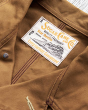 Sugar Cane & Co. 13oz. Brown Duck Work Coat