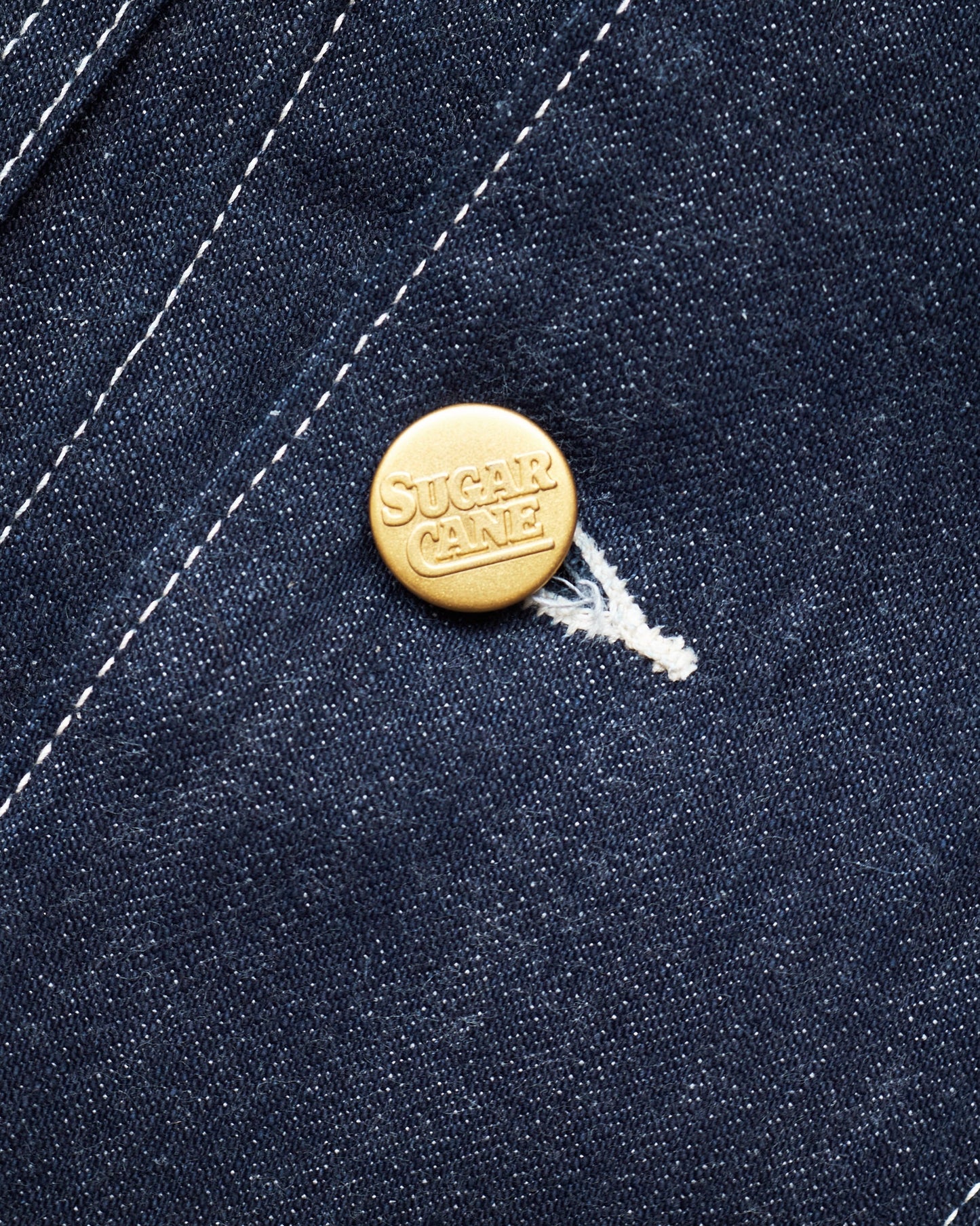 Sugar Cane & Co. 11oz. Blue Denim Work Coat SC14371