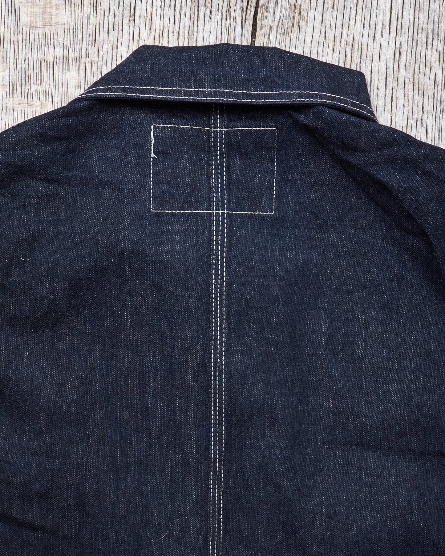 Sugar Cane & Co. 11oz. Blue Denim Work Coat SC14371