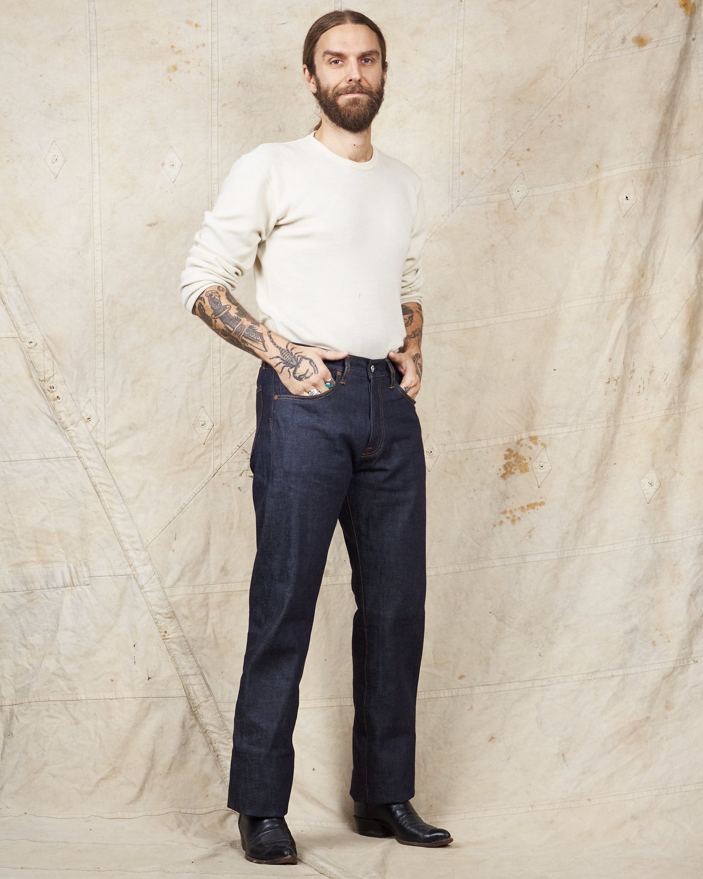 Indigofera Kirk Jeans 29 Handdip