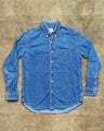 Second Hand OrSlow Button Down Denim Shirt Size 3