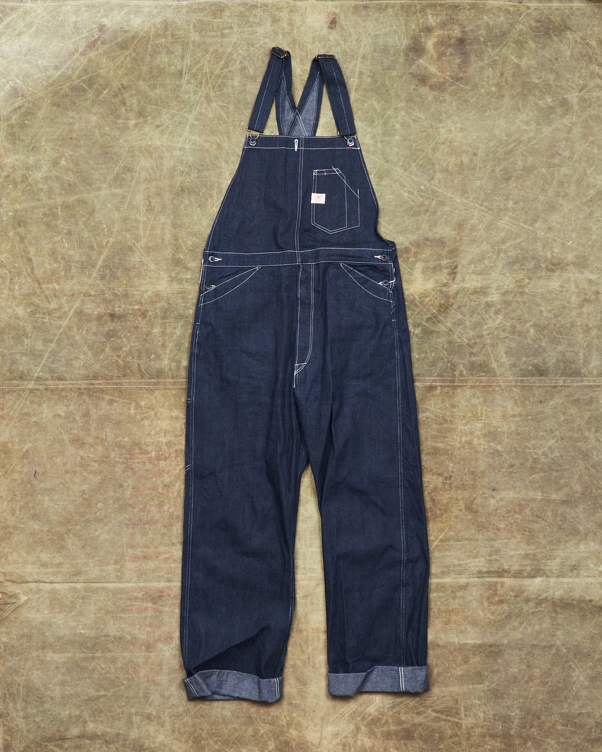 Second Hand Sugar Cane & Co. Denim Overalls Size 36