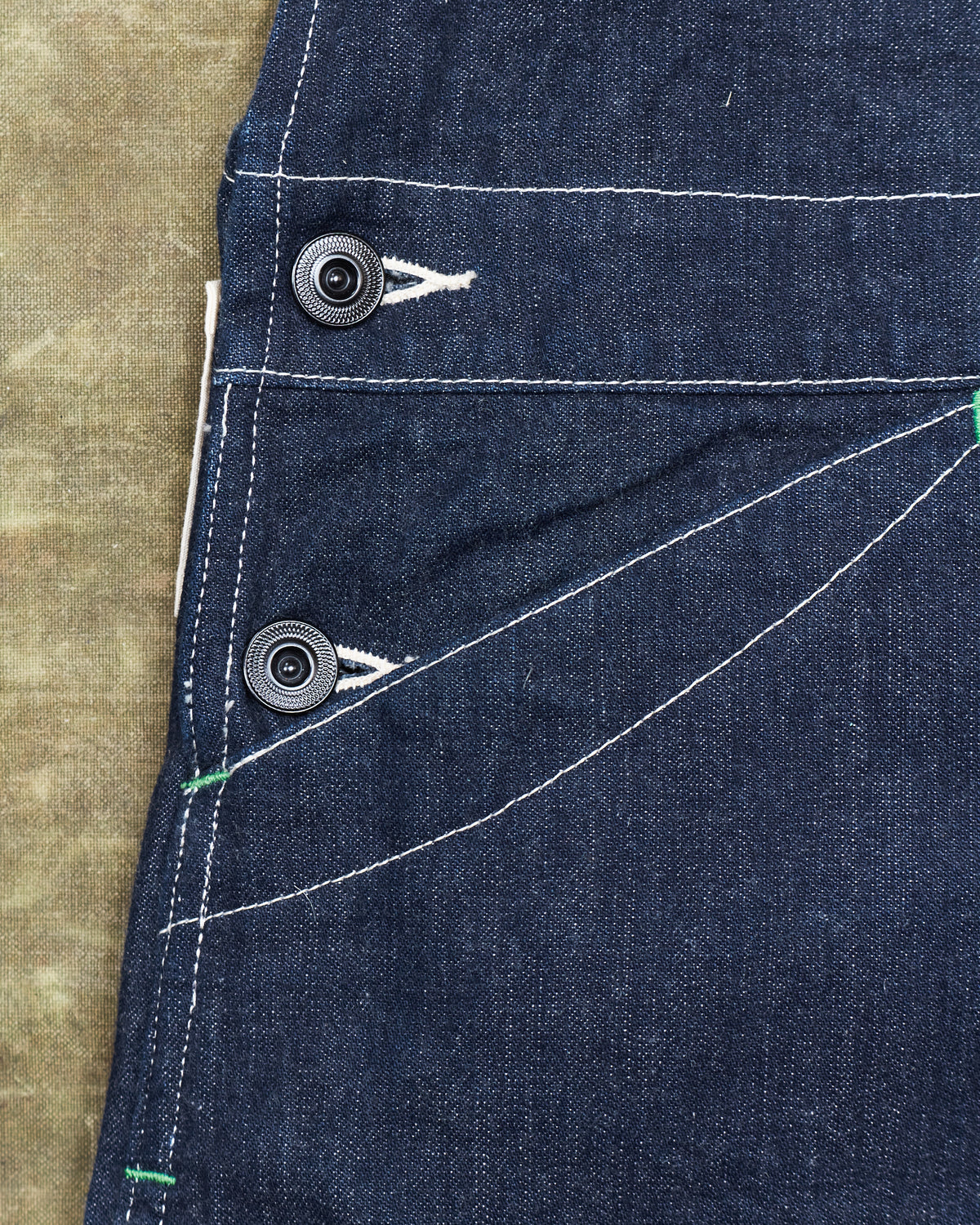 Second Hand Sugar Cane & Co. Denim Overalls Size 36