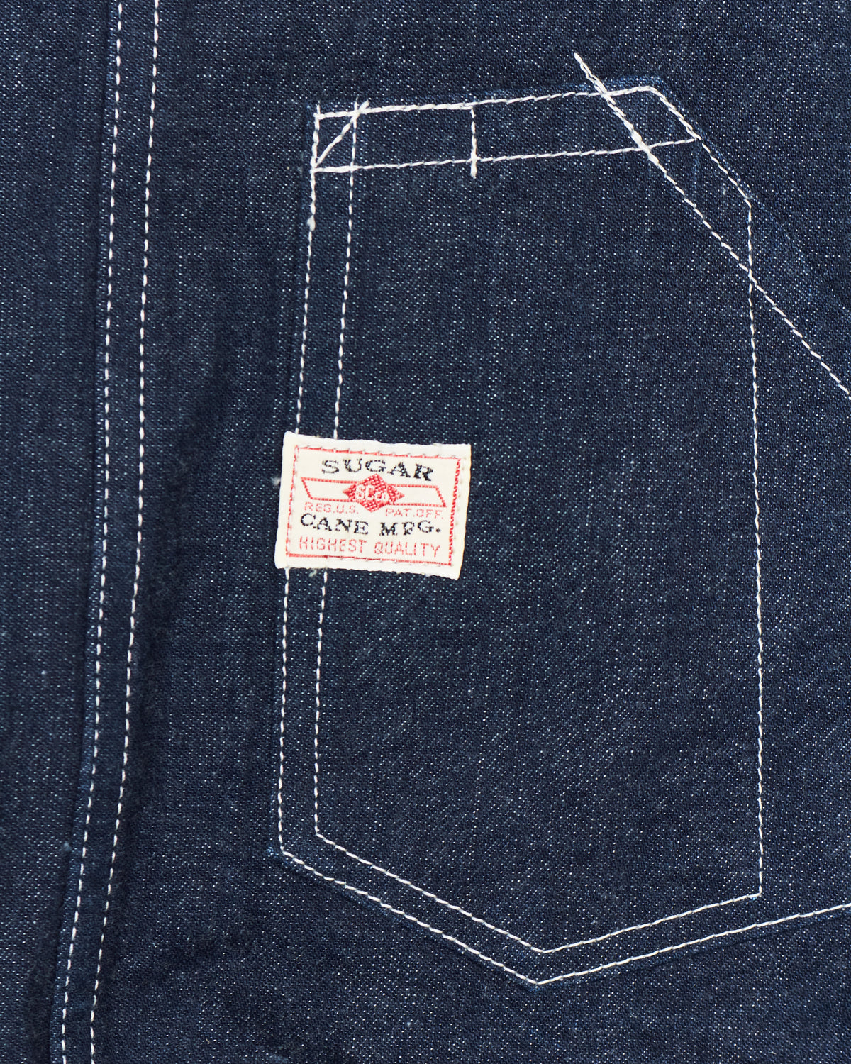 Second Hand Sugar Cane & Co. Denim Overalls Size 36