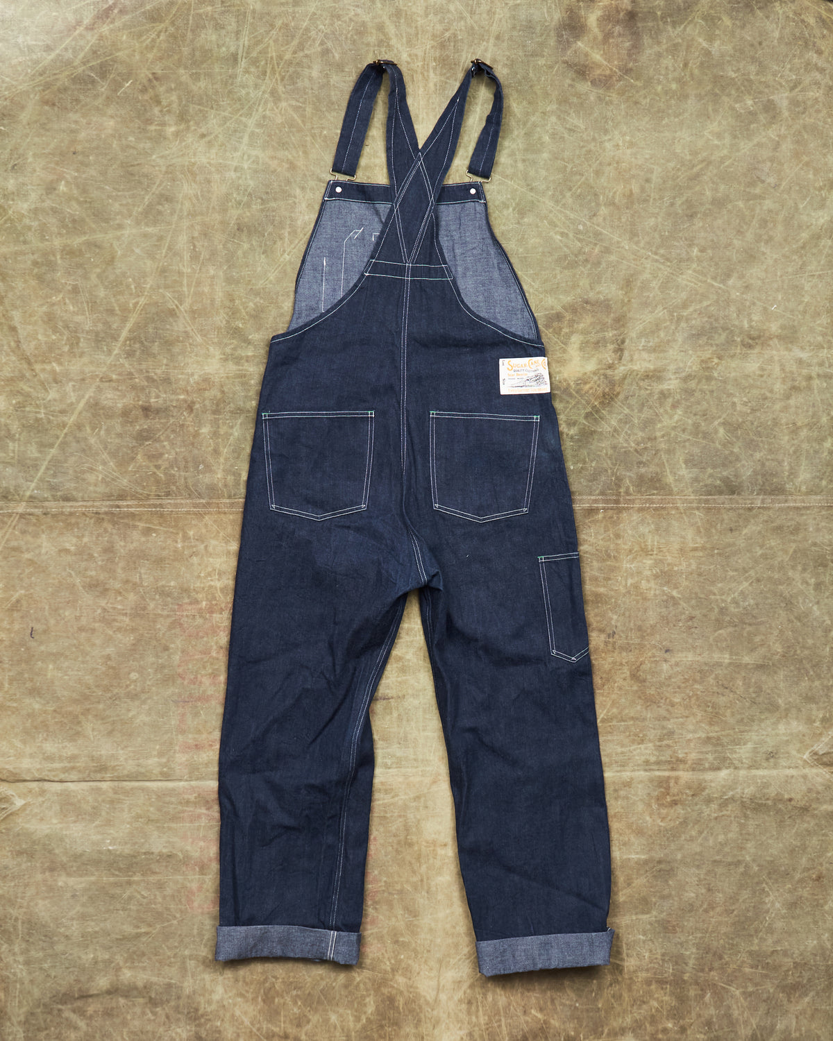 Second Hand Sugar Cane & Co. Denim Overalls Size 36