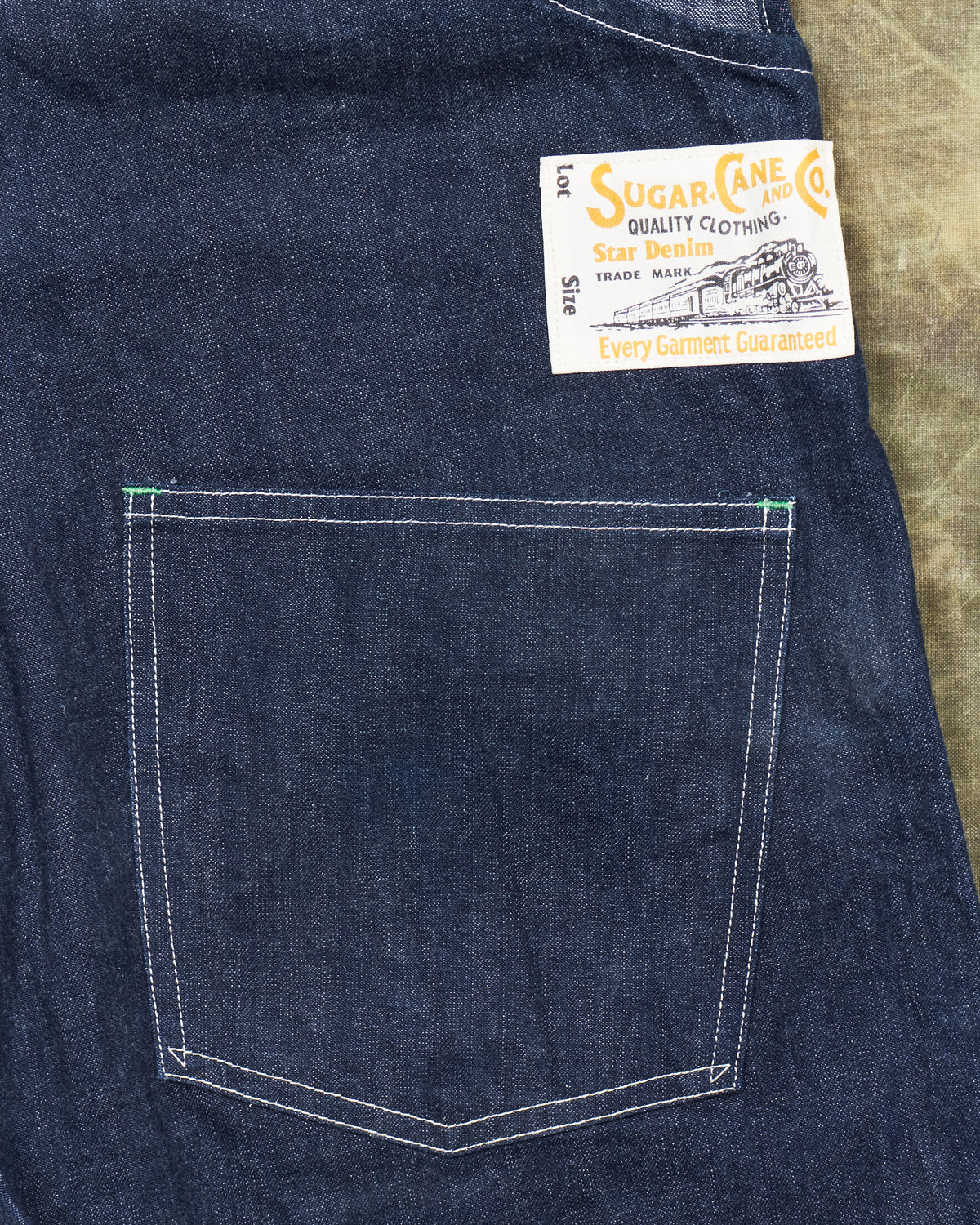 Second Hand Sugar Cane & Co. Denim Overalls Size 36