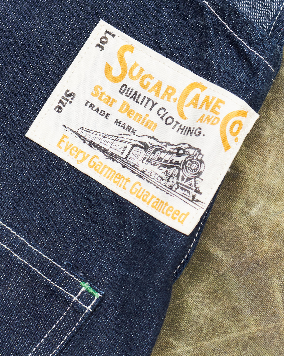 Second Hand Sugar Cane & Co. Denim Overalls Size 36