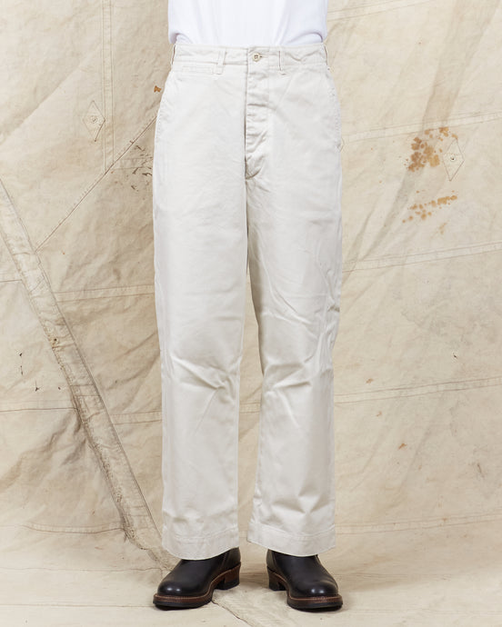 OrSlow Vintage Fit Army Trousers Ivory
