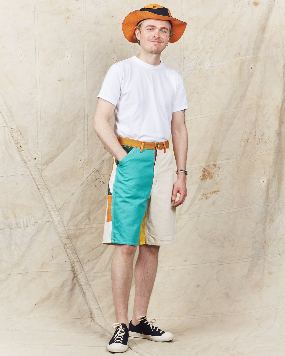 OrSlow Painter Shorts Mix