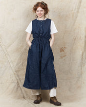 OrSlow Sleeveless Cotton/Linen Denim Dress