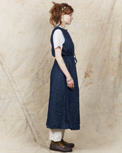 OrSlow Sleeveless Cotton/Linen Denim Dress