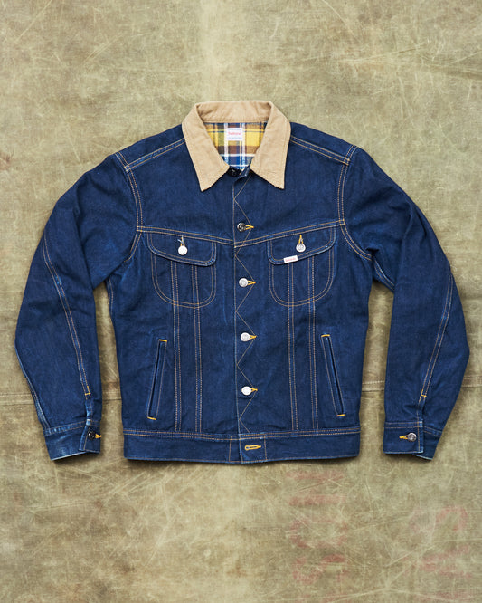 Second Hand Samurai S0101LJ Flannel Lined Denim Jacket Size 38
