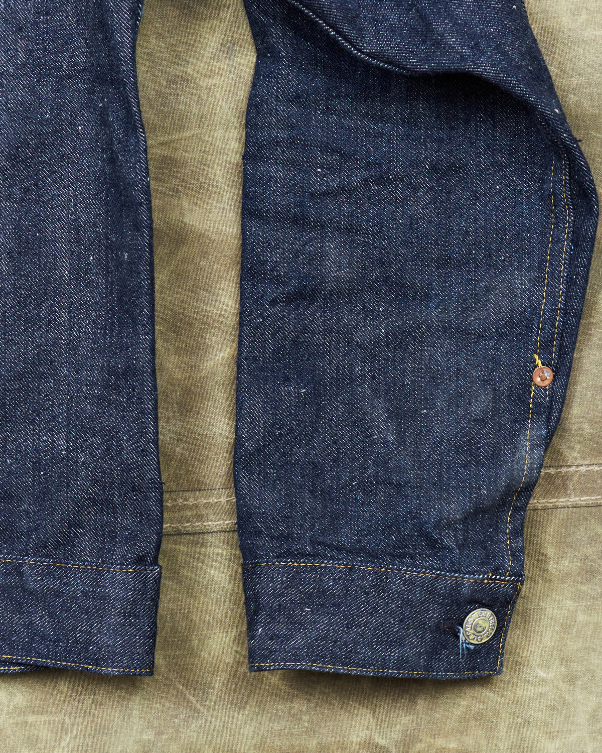 Second Hand Mister Freedom Ranch Blouse Denim Jacket Size 38