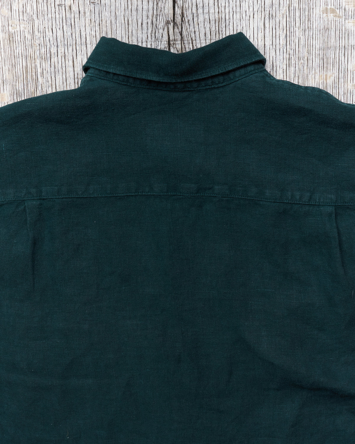 Indigofera Delray Shirt Linen Canvas Petrol