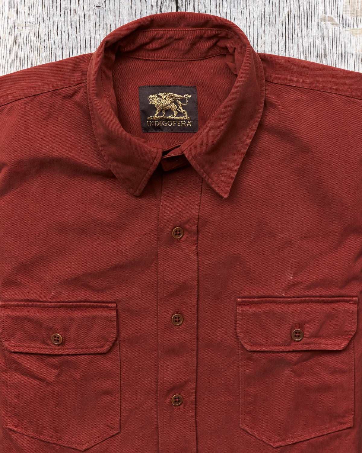 Indigofera Alamo Shirt Tiger Heron