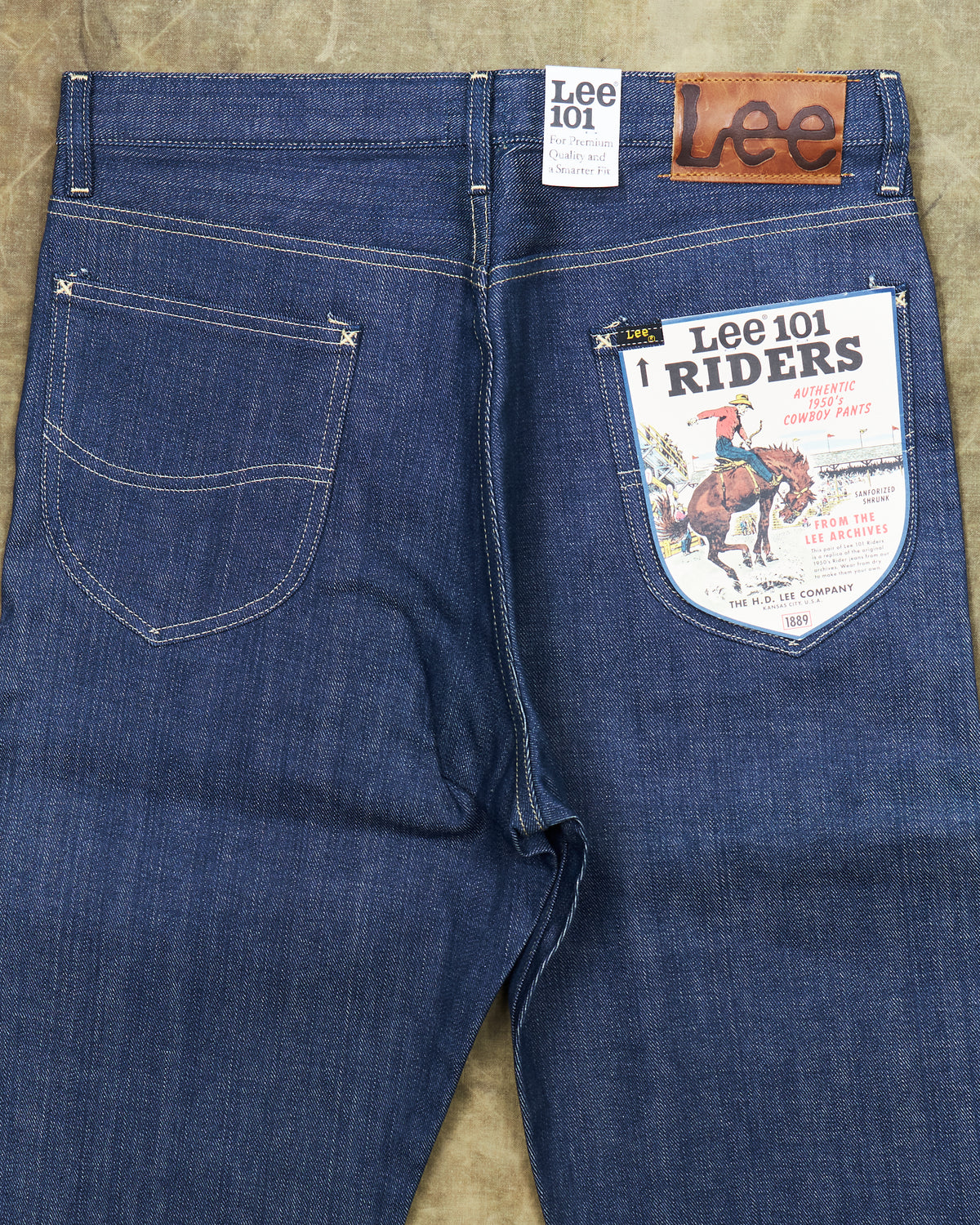 Second Hand Deadstock Lee 101 50's Riders Jeans W31 / L32