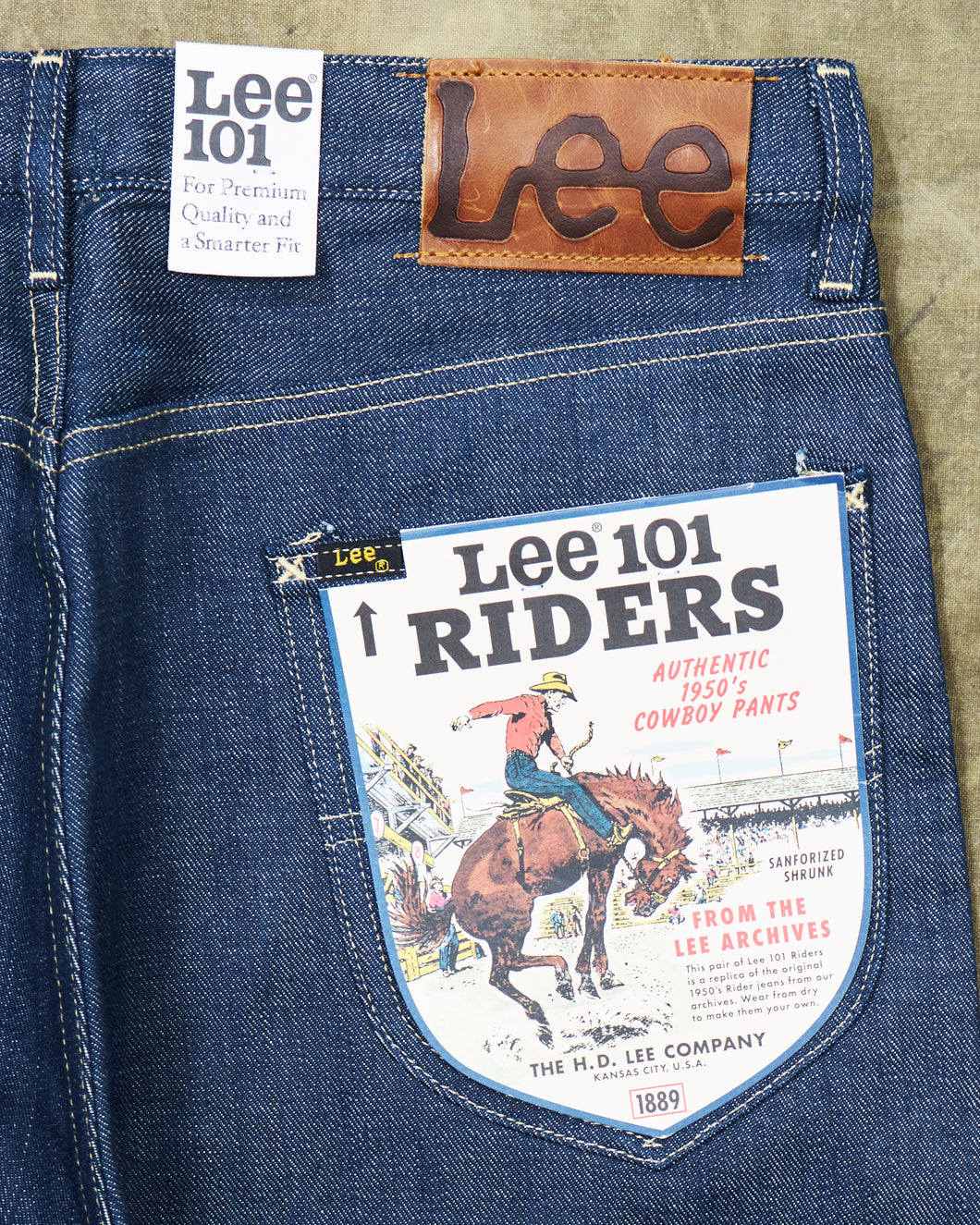 Second Hand Deadstock Lee 101 50's Riders Jeans W31 / L32 – Second Sunrise