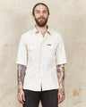 Indigofera Randy Shirt 2 by 1 Cordova Denim Ecru