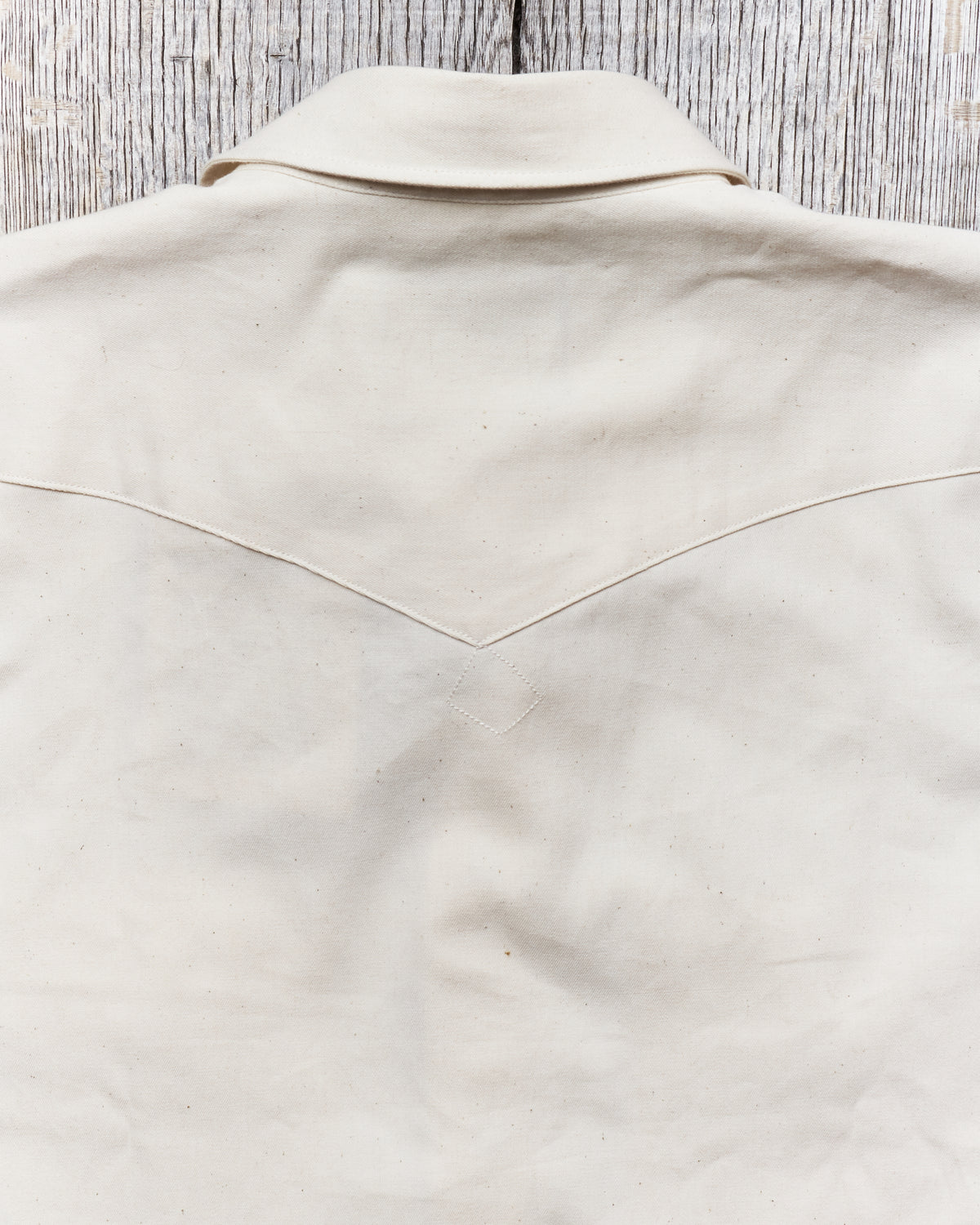 Indigofera Randy Shirt 2 by 1 Cordova Denim Ecru