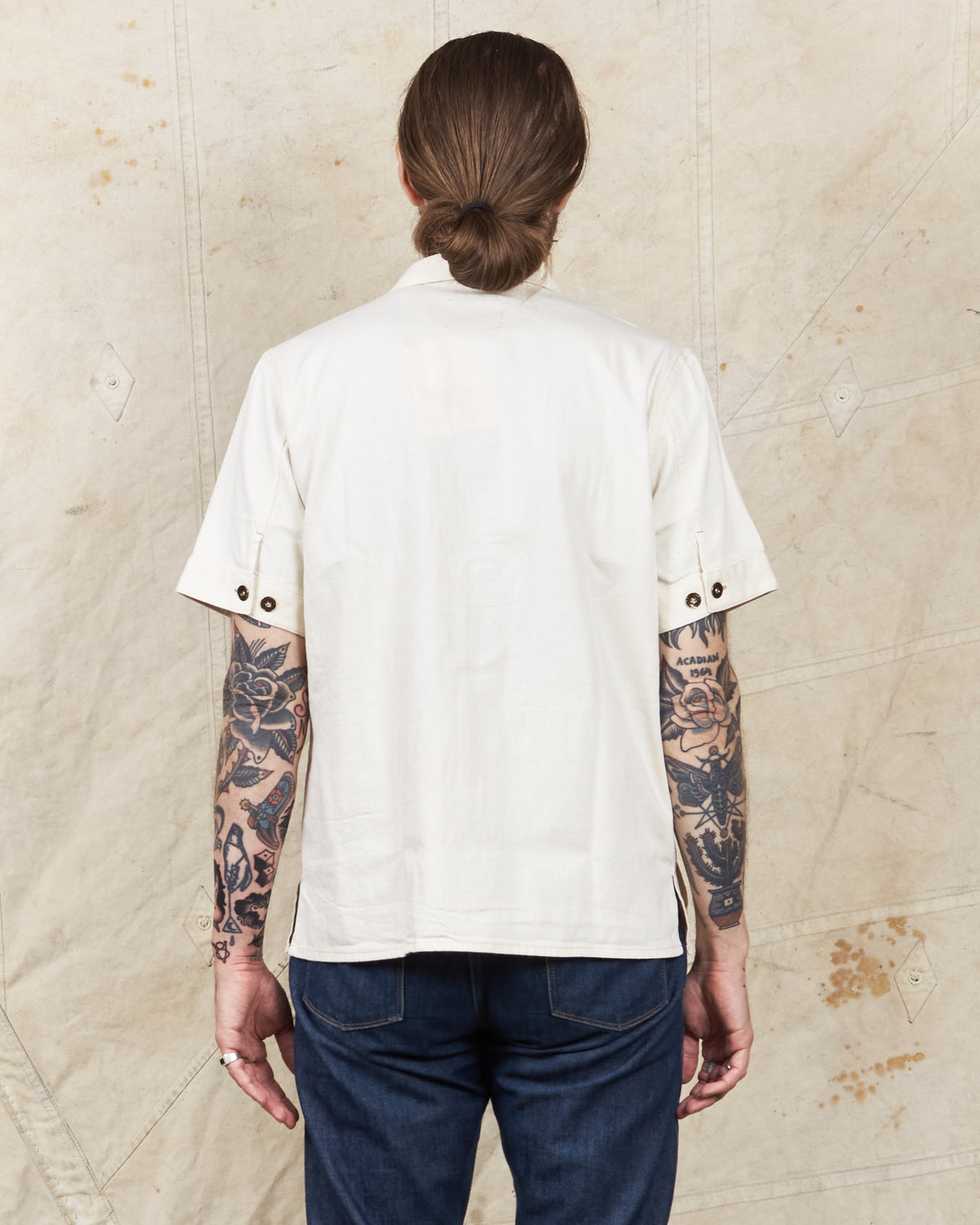 Indigofera Rivera Shirt Carson Denim Ecru