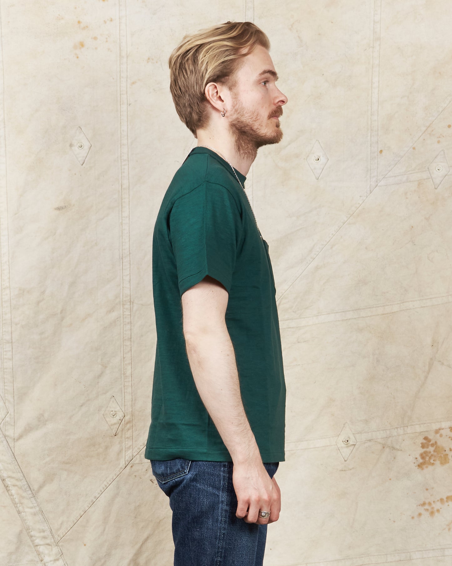 Warehouse & Co. Lot 4601 Pocket T-shirt Dark Green