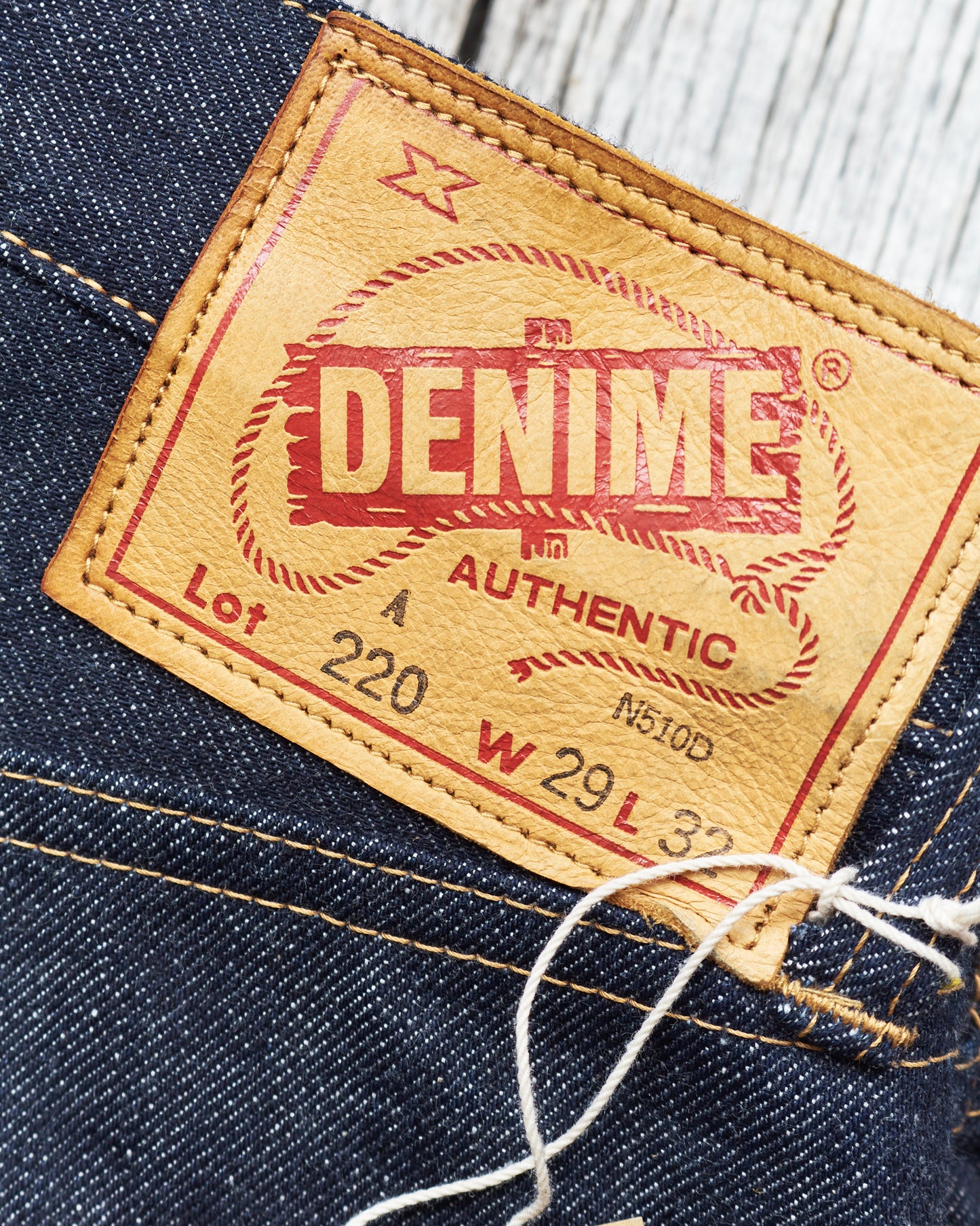Denime by Warehouse & Co Lot 220A Offset XX Model Jeans Non Wash