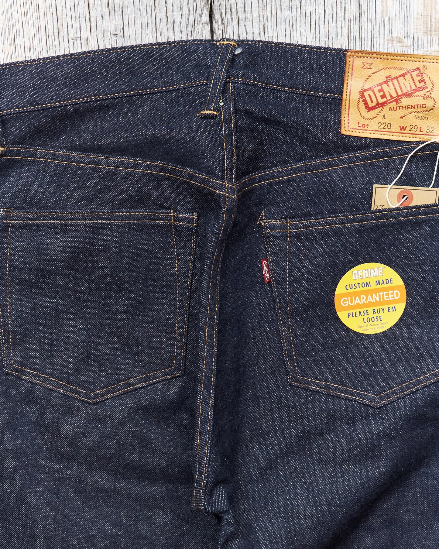 Denime by Warehouse & Co Lot 220A Offset XX Model Jeans Non Wash